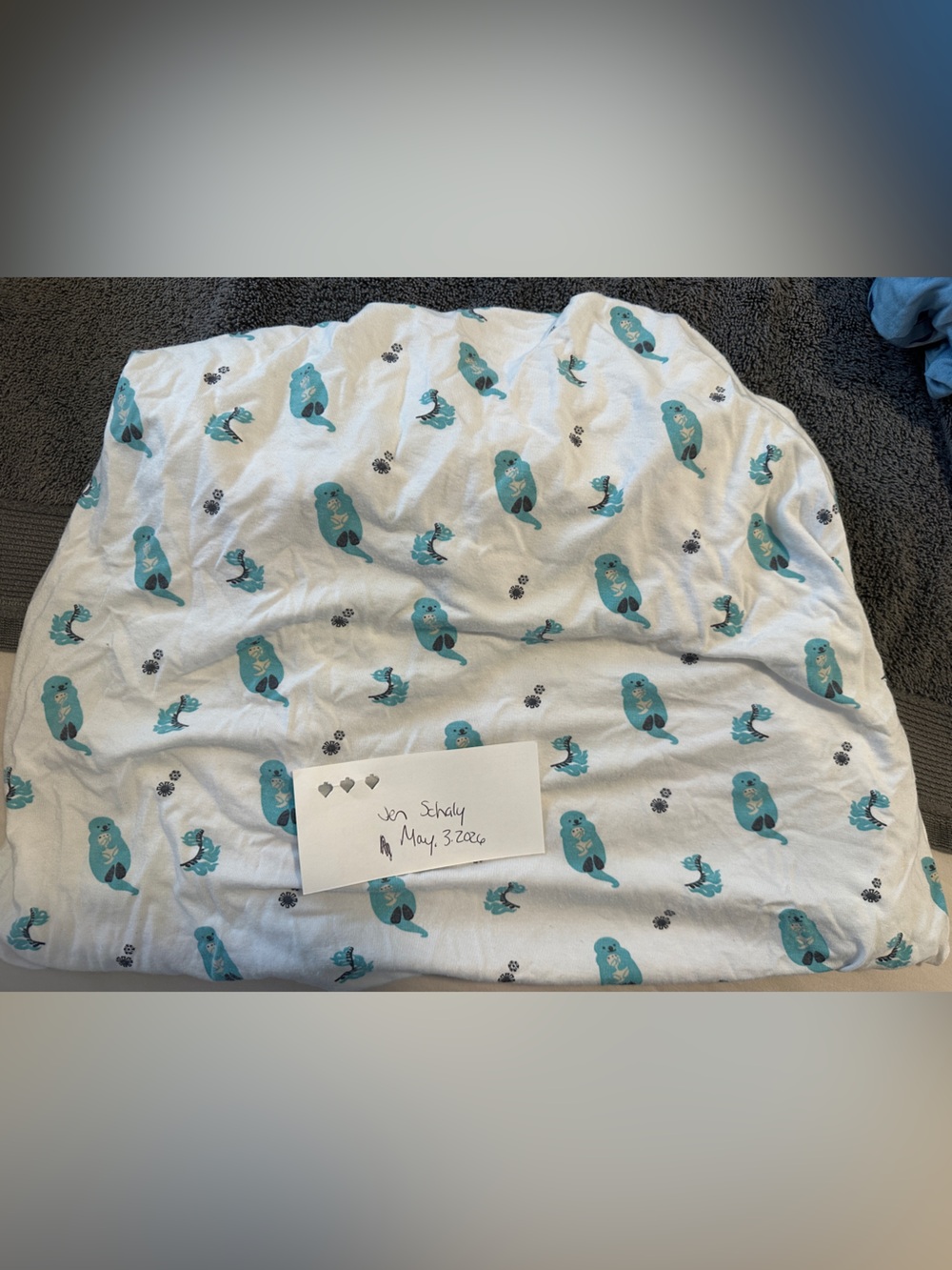Kyte Baby Retired Robin Cuddle Bamboo Crib Sheet